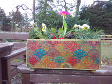 Wooden planters