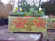 Wooden planters