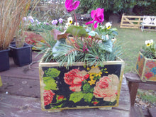 Wooden planters